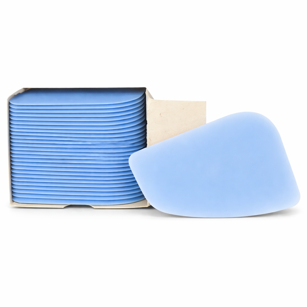 Blue Plastic Decal Scraper
