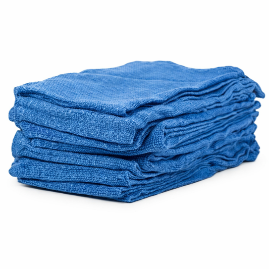 Blue Huck Towels-12 pk