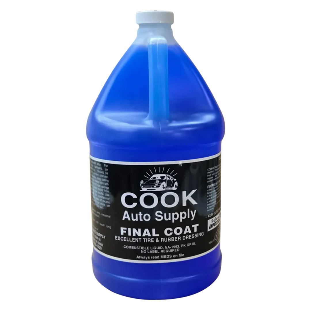 COOK Auto Supply Final Coat Tire Dressing-gallon