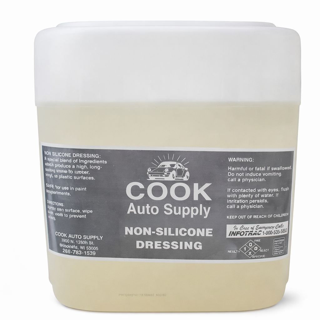 COOK Auto Supply Non-Silicone Drssing-5 gallon